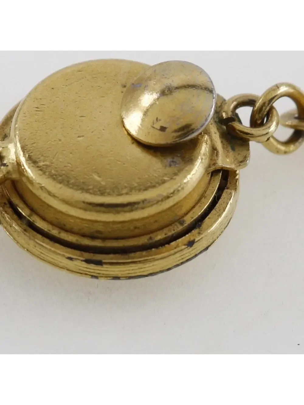 Chanel Pendant Necklace Gold Long Chain #228797C10B